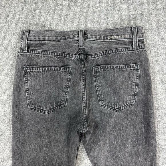 Current/Elliott Jeans 26 The Vintage Cropped Slim Straight Leg Jeans Faulkner - Picture 9 of 15
